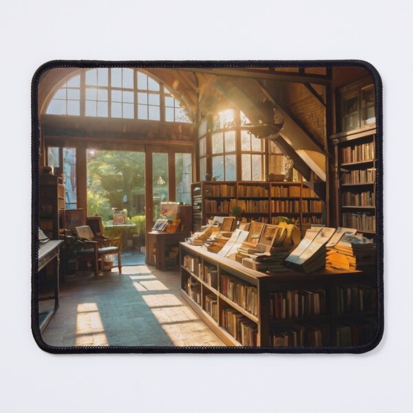 Item preview, Afternoon Glow in the Bookstore designed and sold by BlareBlare.