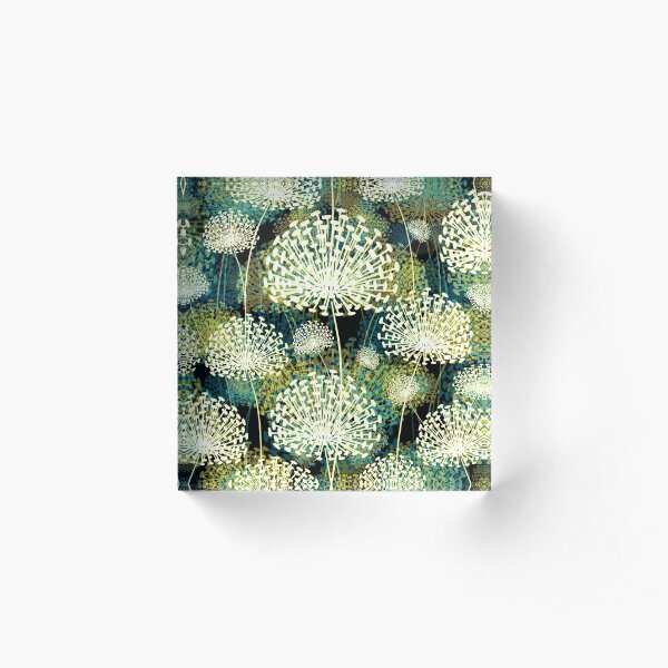 Dandelions Acrylic Block