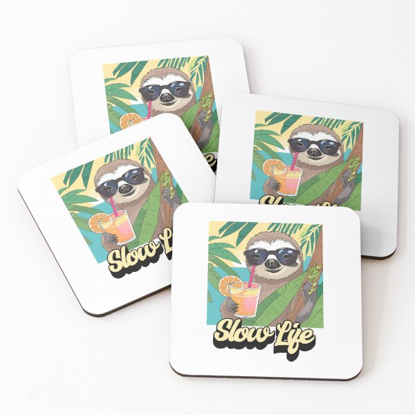 Item preview, Sloth Slow Life designed and sold by lovefurries.
