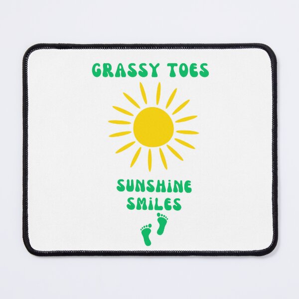 Item preview, Grassy Toes Sunshine Smiles designed and sold by SunSamsStyle.