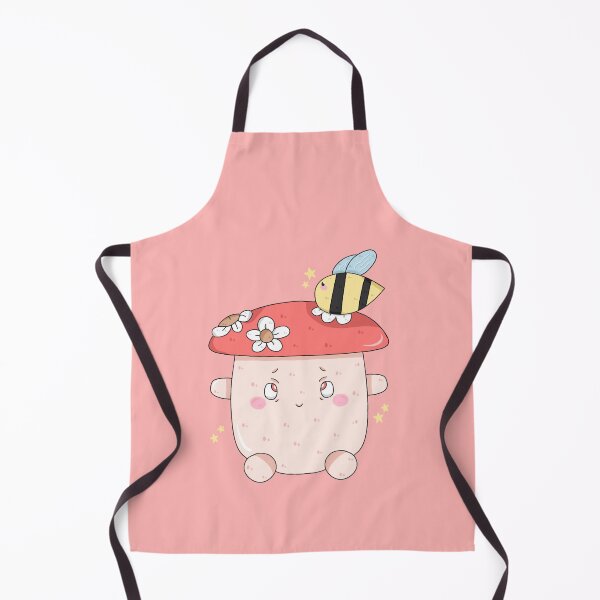 Item preview, Mushroom & Bee designed and sold by misfitsartclub.