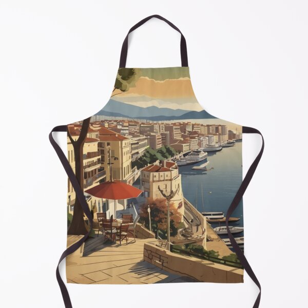 Item preview, 131 Thessaloniki, Greece Poster Design designed and sold by Alexis Art Collection.