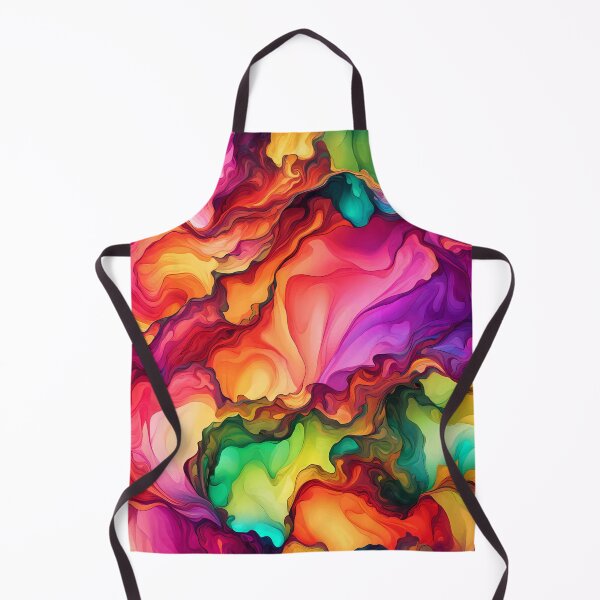 Item preview, PATTERN 062- ABSTRACT NEON COLORS CASCADE - Gift items and personal use / Abstract, Watercolor, Acrylic, Neon, Purple, Blue, Turquoise, Cyan, Teal, Yellow, Vector, Art designed and sold by LumDesignArt.