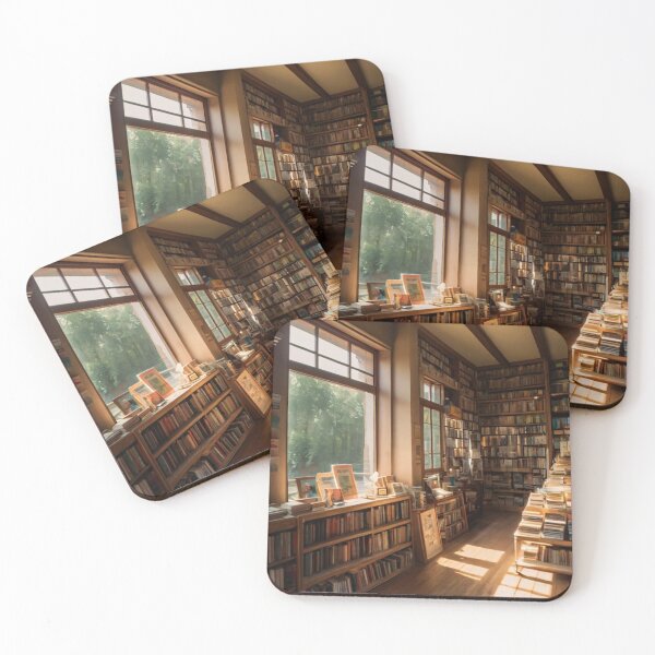 Item preview, The Bookstore’s Sun-Kissed Shelves designed and sold by BlareBlare.