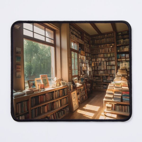 Item preview, The Bookstore’s Sun-Kissed Shelves designed and sold by BlareBlare.