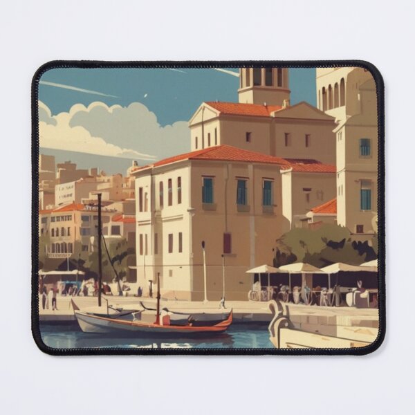 Item preview, 133 Thessaloniki, Greece Poster Design designed and sold by Alexis Art Collection.