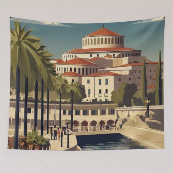 Item preview, 135 Thessaloniki, Greece Poster Design designed and sold by Alexis Art Collection.