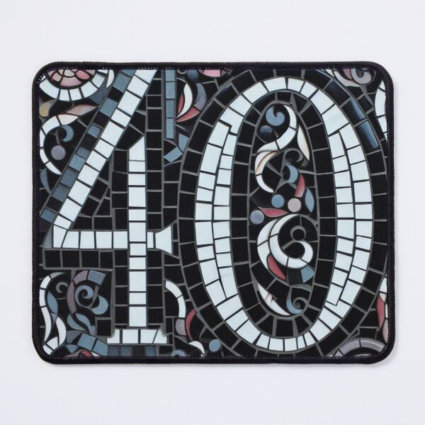 Item preview, House Number 40 Sticker designed and sold by stickysterscom.