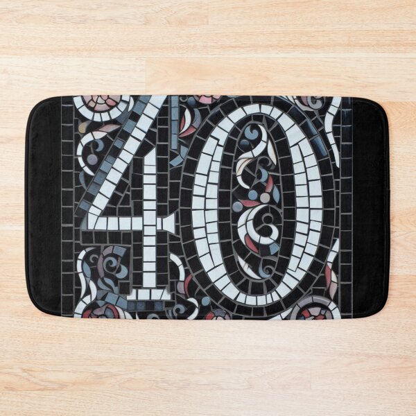 Item preview, House Number 40 Sticker designed and sold by stickysterscom.