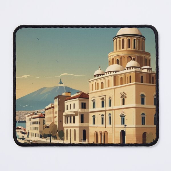Item preview, 136 Thessaloniki, Greece Poster Design designed and sold by Alexis Art Collection.