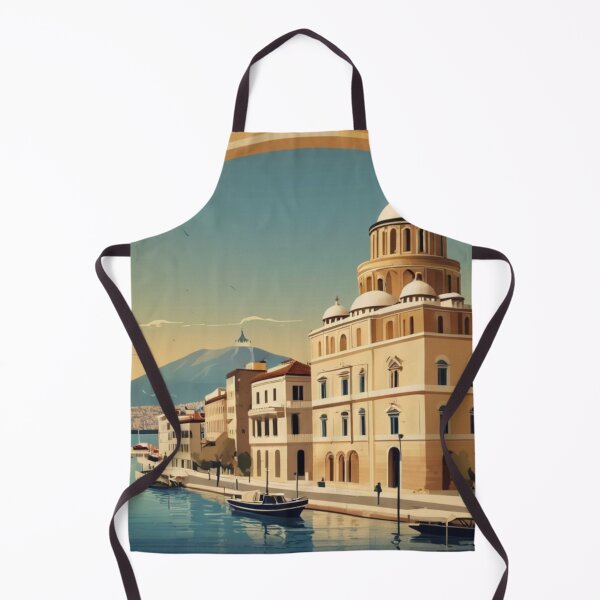 Item preview, 136 Thessaloniki, Greece Poster Design designed and sold by Alexis Art Collection.
