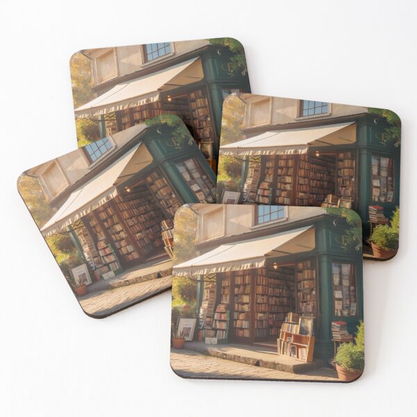 Item preview, A Morning in the Bookstore designed and sold by BlareBlare.