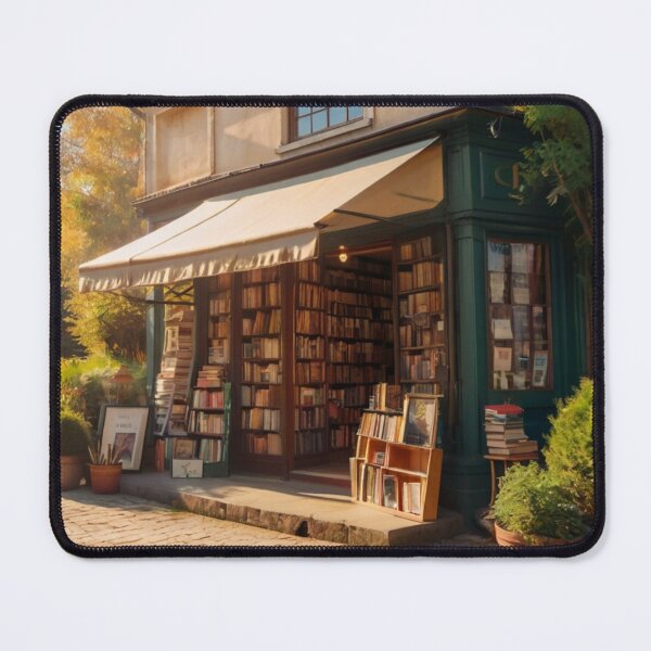 Item preview, A Morning in the Bookstore designed and sold by BlareBlare.