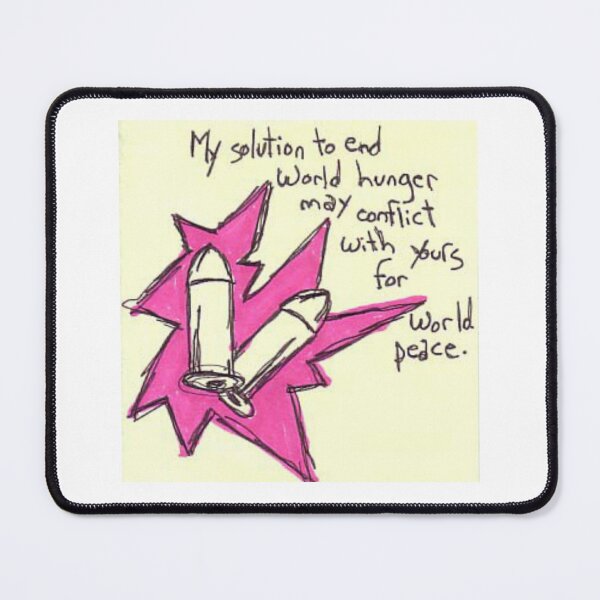 Item preview, World Hunger vs. World Peace: Ignorant Art for the Anarchist in All of Us! designed and sold by Ignorant-Artist.
