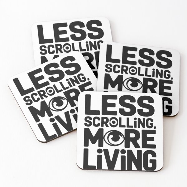Item preview, Less scrolling more living, Unisex Graphic T-Shirt  designed and sold by cookigraphic.