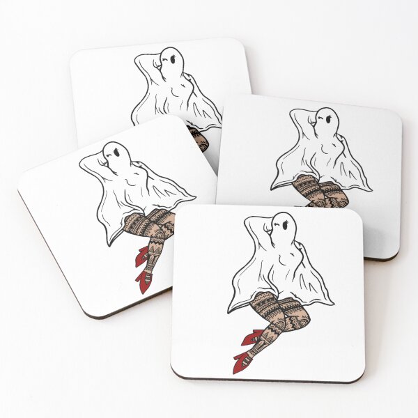 Item preview, Bootiful Tattooed Ghost  designed and sold by Steeb757.