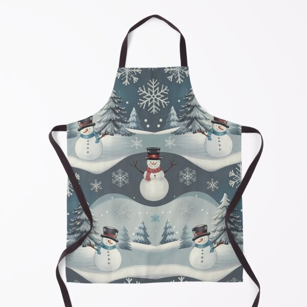 Item preview, A Christmas design of Snowman and Snowflakes in Winter Wonderland designed and sold by pnidesign.