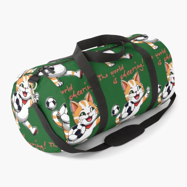 Item preview, The world is cheering! Football Sport Cheer On Cat Animals designed and sold by Design_Your_Day.