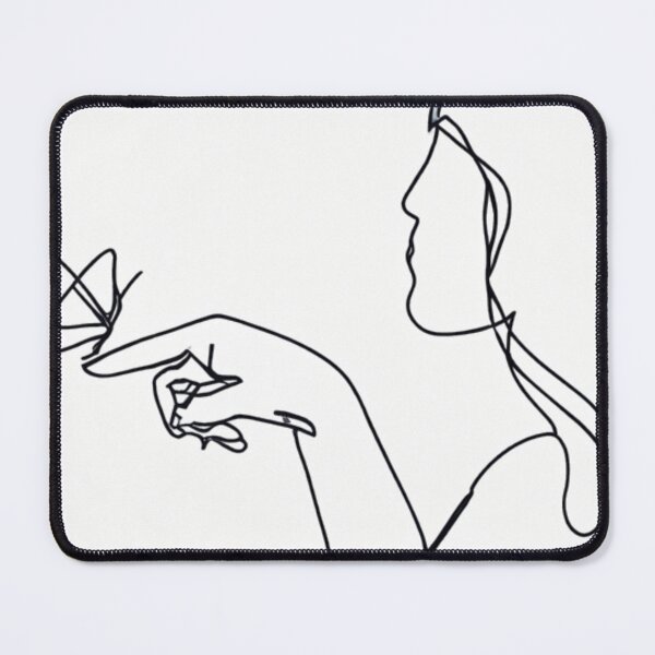 Item preview, Girl with Butterfly designed and sold by MarkLines.