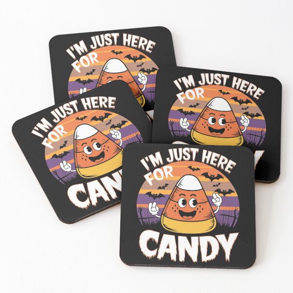Item preview, I'M JUST HERE FOR THE CANDY | Happy Halloween seasons designed and sold by JOY STORE 45.