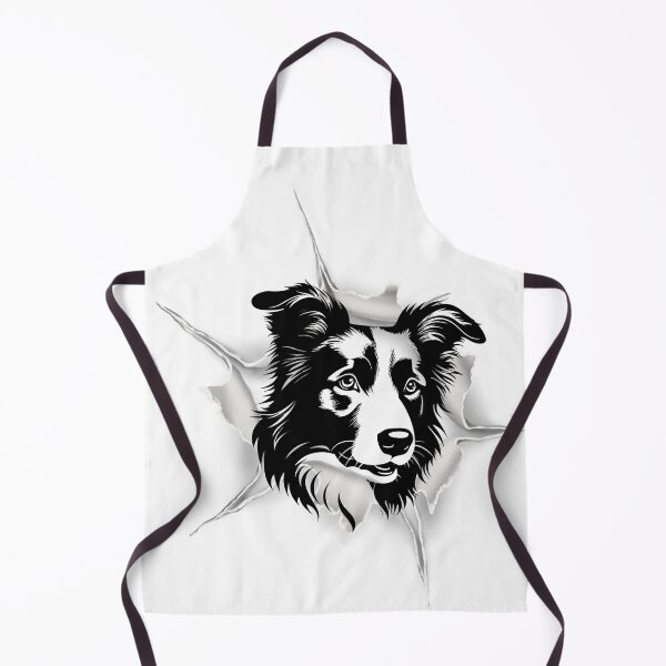 Item preview, Cute black and white border collie designed and sold by amaria56.
