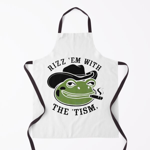 Item preview, Rizz Em With The Tism Funny Frog designed and sold by Adrian Kane.