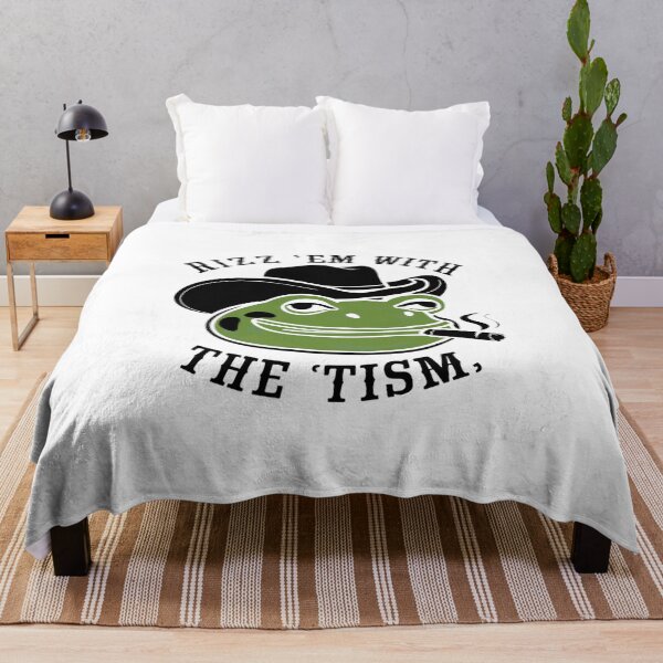 Item preview, Rizz Em With The Tism Funny Frog designed and sold by Adrian Kane.
