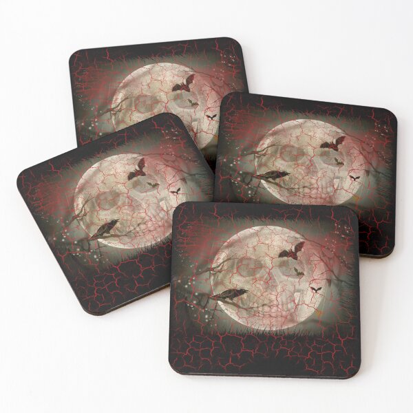 Item preview, Happy Halloween blood moon designed and sold by Bukhisz.
