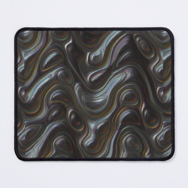 Item preview, Futuristic Flow: Chrome Swirls & Iridescent Waves (Y2K) designed and sold by SeanOsShirts.
