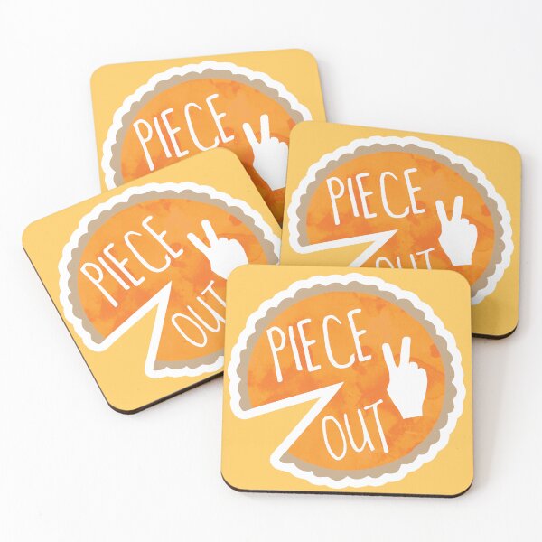Item preview, Piece Out - Funny Puns About Pie designed and sold by hitechmom.