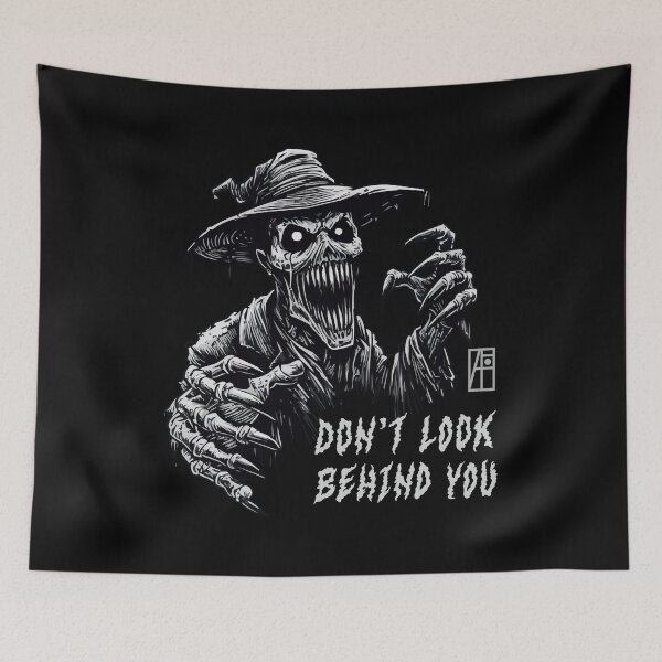 Item preview, HALLOWEEN - SKELETON - Don’t Look Behind You - 1 designed and sold by ArtProjectShop.