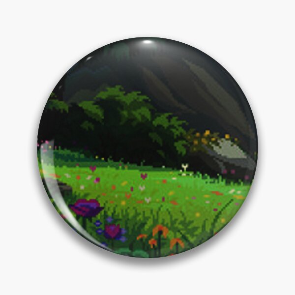 Artikelvorschau, Friedliche Pixelwiese entworfen und verkauft von A Light Worker.