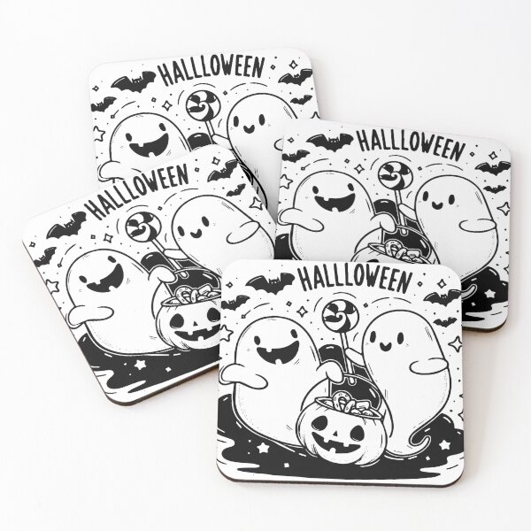 Item preview, Cute Halloween Ghost Fun designed and sold by Thai Vibe Studio.