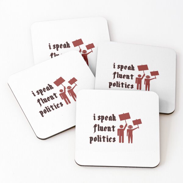 Item preview, I Speak Fluent Politics, political lovers, Sarcastic Sayings Classic T-Shirt designed and sold by puurfectcat.