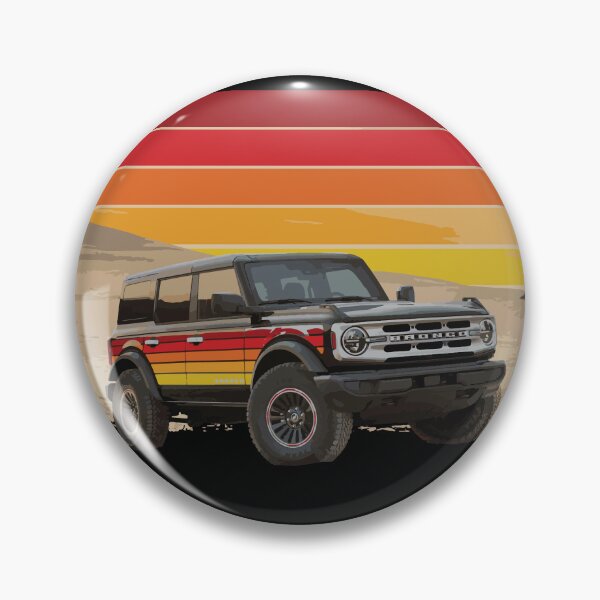 Item preview, USA Freed Wheeling Bronco Heritage Retro 4x4 MURICA SUV sport truck designed and sold by cowtownCOWBOY.
