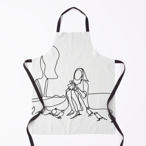 Item preview, Girl Feeding Birds designed and sold by MarkLines.