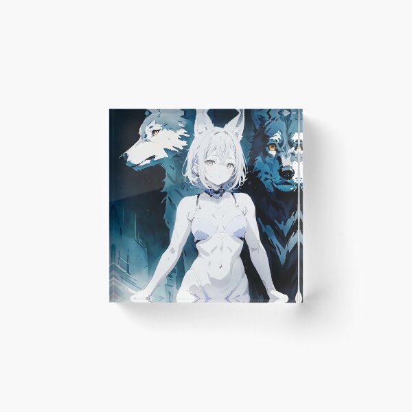 Item preview, Anime wolf girl designed and sold by Stajnon.