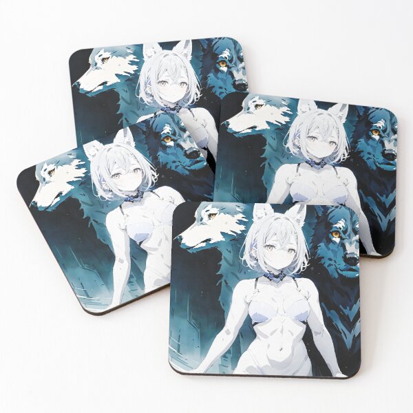 Item preview, Anime wolf girl designed and sold by Stajnon.