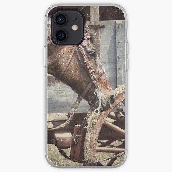 Horse and Wheel iPhone Soft Case