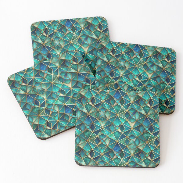Item preview, triangle blue patten designed and sold by jkrphoto.