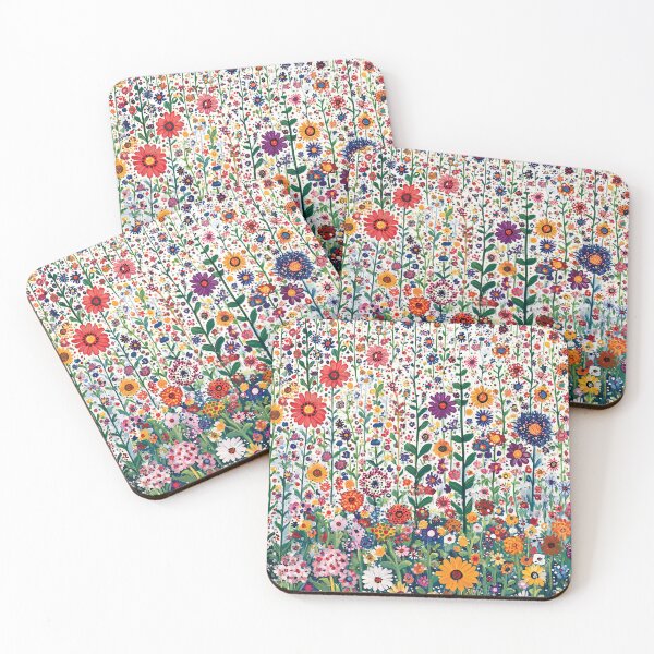 Item preview, Wildflowers with White Background designed and sold by Neika Shimm Designs.