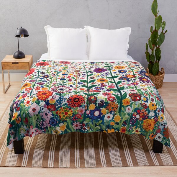Item preview, Wildflowers with White Background designed and sold by Neika Shimm Designs.