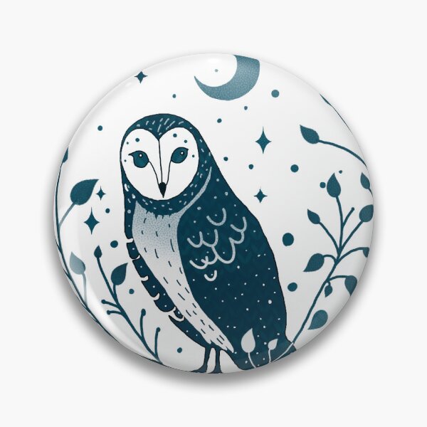 Item preview, night owl sits on a tree designed and sold by Sevilka.