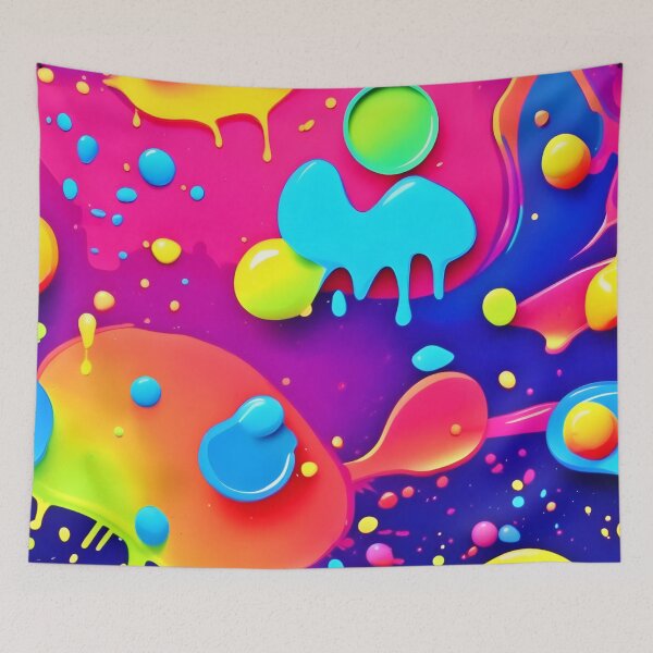 Item preview, Fluid Color Chaos: Dynamic Digital Artwork designed and sold by Health And Fitness Posts e-Store.