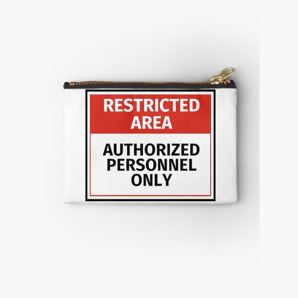 Item preview, Authorized Personnel Only - Restricted Area Sign designed and sold by lachataigne.