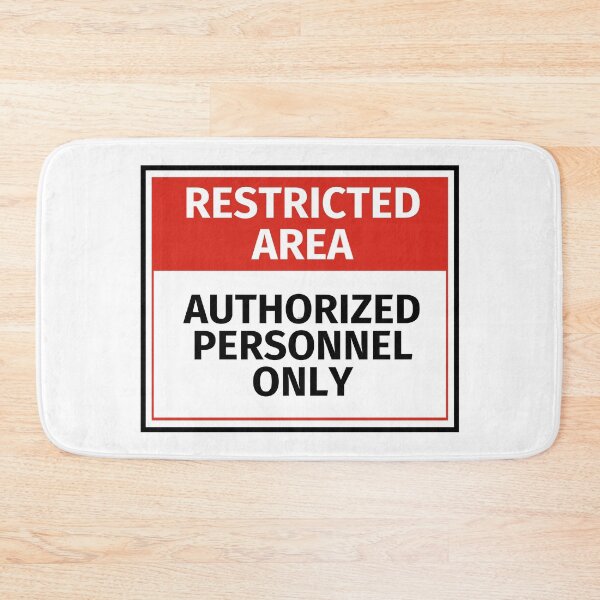 Item preview, Authorized Personnel Only - Restricted Area Sign designed and sold by lachataigne.