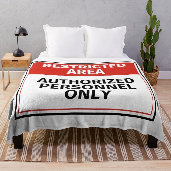 Item preview, Authorized Personnel Only - Restricted Area Sign designed and sold by lachataigne.