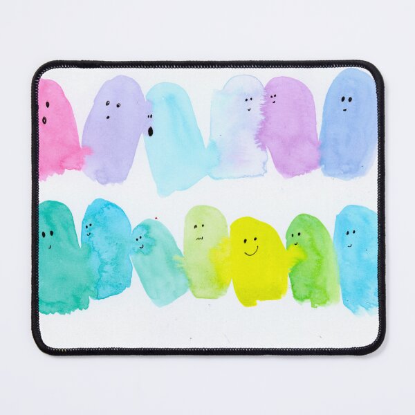 Item preview, Rainbow Ghost Parade designed and sold by Iryna Nimmo Art.