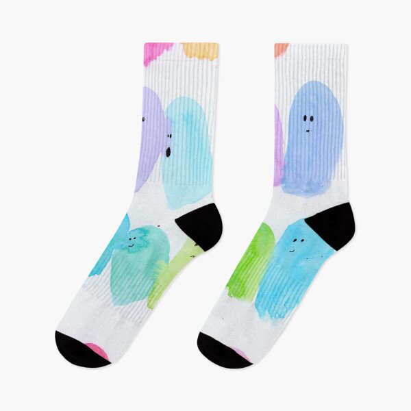 Item preview, Rainbow Ghost Parade designed and sold by Iryna Nimmo Art.