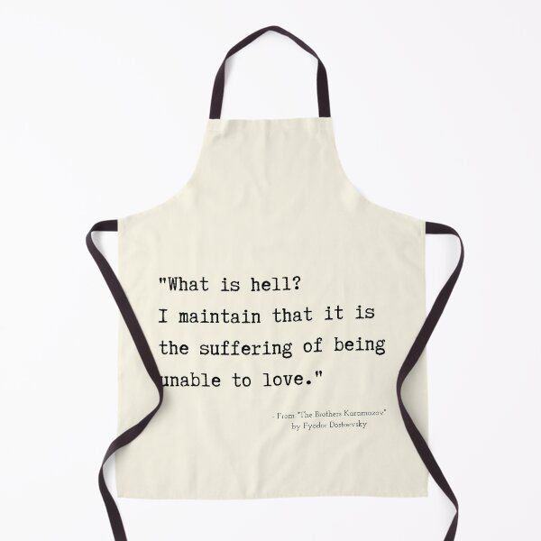 Item preview, A Quote about Suffering from "The Brothers Karamazov" by Fyodor Dostoevsky designed and sold by Poemit.
